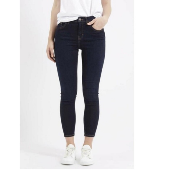 Topshop Denim - Topshop Moto Dark Jamie Jeans